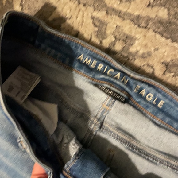 American eagle next level stretch medium wash jeggings - Picture 3 of 3